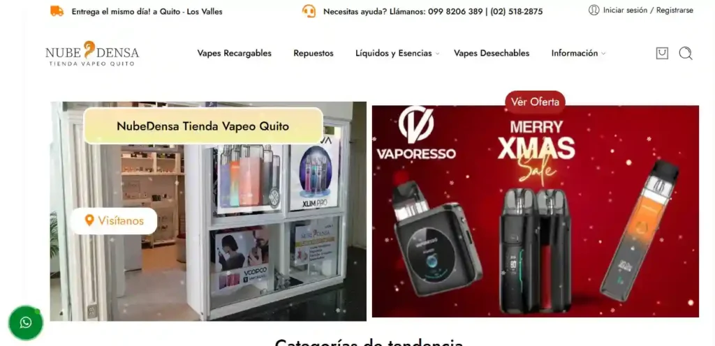 ejemplo tienda online